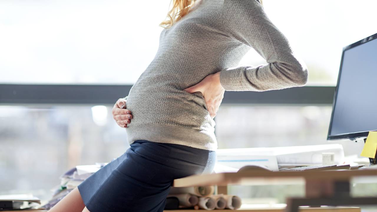 Masajes para el dolor de espalda en el embarazo